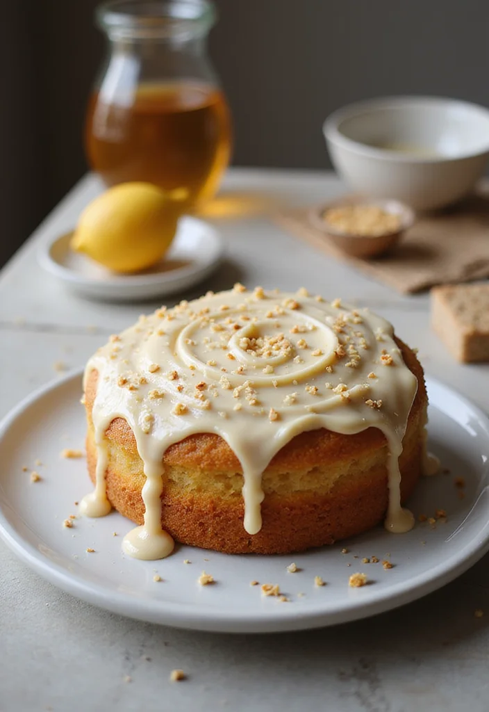 25 Holiday Cake Icing Ideas That Will Make Your Treats Shine (You'll Love #9!) - 24. Sesame Honey Frosting