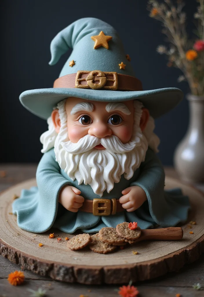 25 Whimsical Cake Ideas for Boys That'll Make Their Day Extra Special! - 15. Wizard Cake