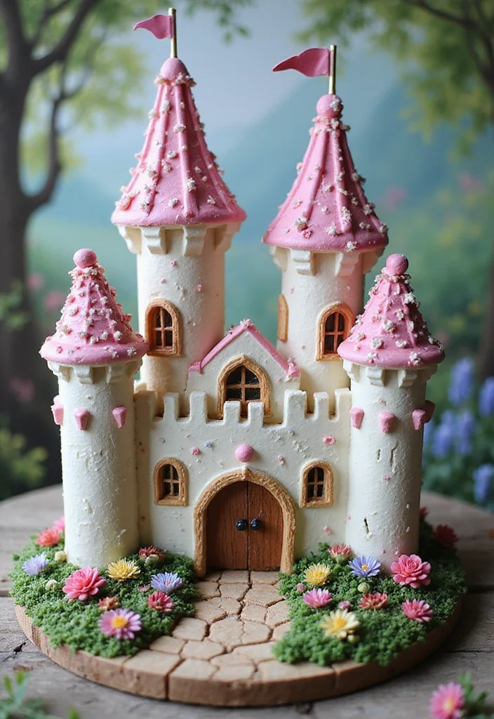 25 Whimsical Cake Ideas for Boys That'll Make Their Day Extra Special! - 18. Fairytale Castle Cake