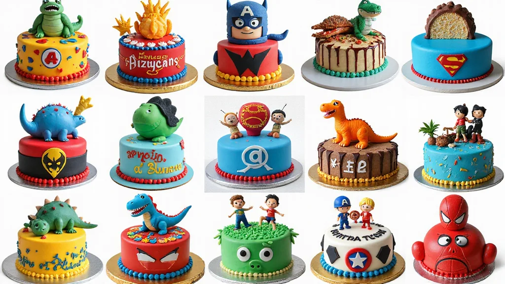 25 Whimsical Cake Ideas for Boys That'll Make Their Day Extra Special!