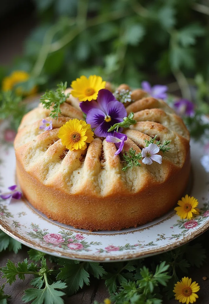7 Easy Banana Cake Decoration Tips That Will Wow Your Guests! - 5. Edible Flowers