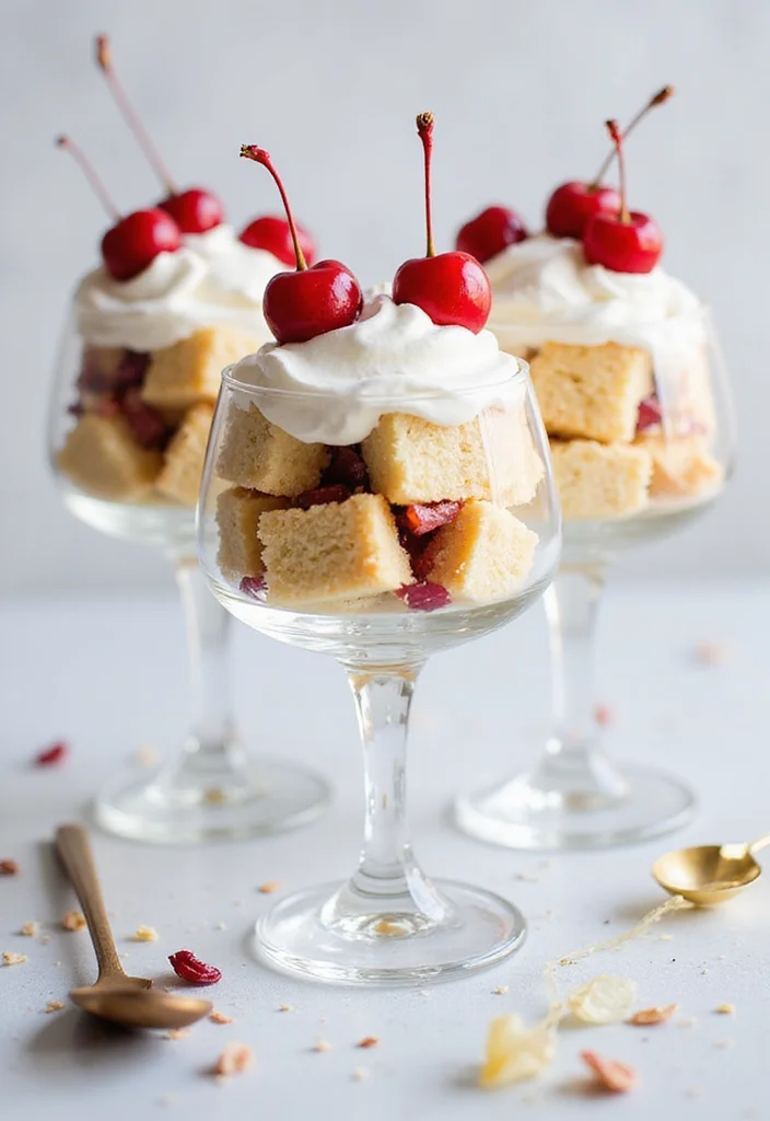 7 Easy White Forest Cake Designs That Will Make You a Baking Pro! - 7. Deconstructed White Forest Cake