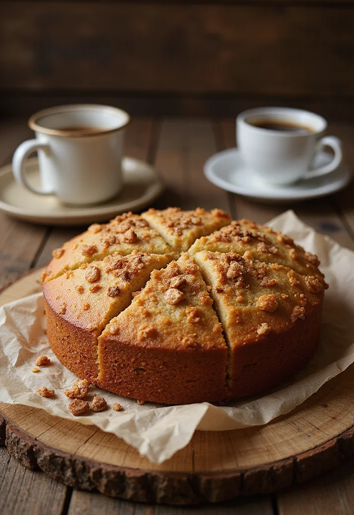 9 Easy 70th Birthday Cake Recipes for Men That You Can Whip Up in No Time! - 5. Coffee Cake with Streusel Topping