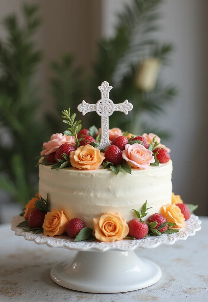 Baking Tips for the Perfect First Communion Cake: 9 Secrets Revealed! - 5. Incorporate Decorative Elements