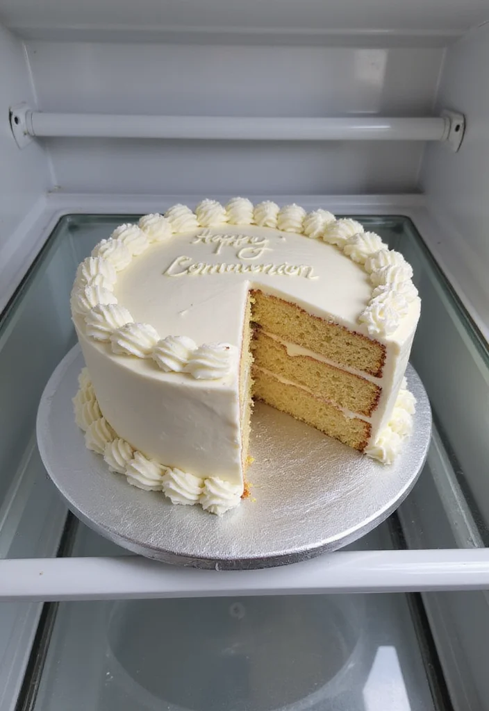 Baking Tips for the Perfect First Communion Cake: 9 Secrets Revealed! - 8. Practice Patience with Chilling