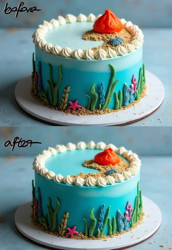 Capture the Beauty of Your Ocean Cake with These 12 Photography Tips! - 5. Edit Your Photos