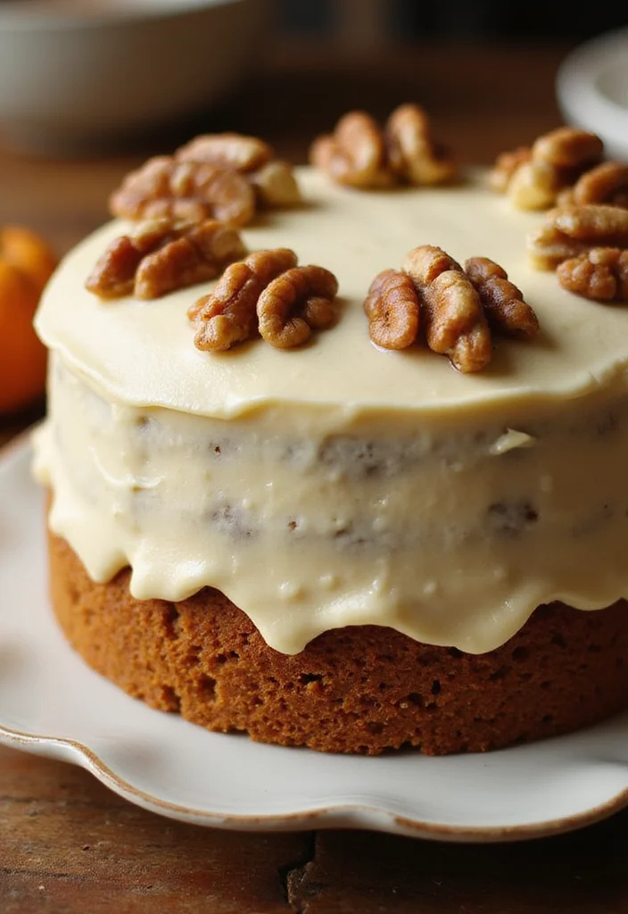 Celebrate Your Baby's Milestone with These 15 Delightful First Tooth Cake Ideas! - 11. Pumpkin Spice Cake