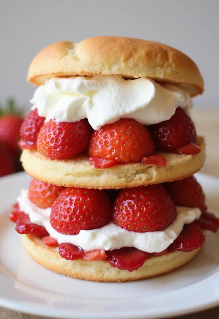 Celebrate Your Baby's Milestone with These 15 Delightful First Tooth Cake Ideas! - 12. Strawberry Shortcake