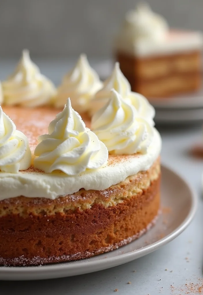 Celebrate with Style: 8 Tiramisu Cake Decoration Ideas for Birthdays! - 5. Whipped Cream Clouds