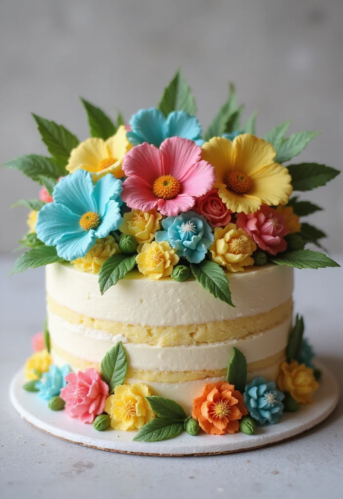 Discover 15 Stunning Moana Cake Designs That Will Leave Everyone in Awe! - 7. Auli’i’s Sweet Treat Cake