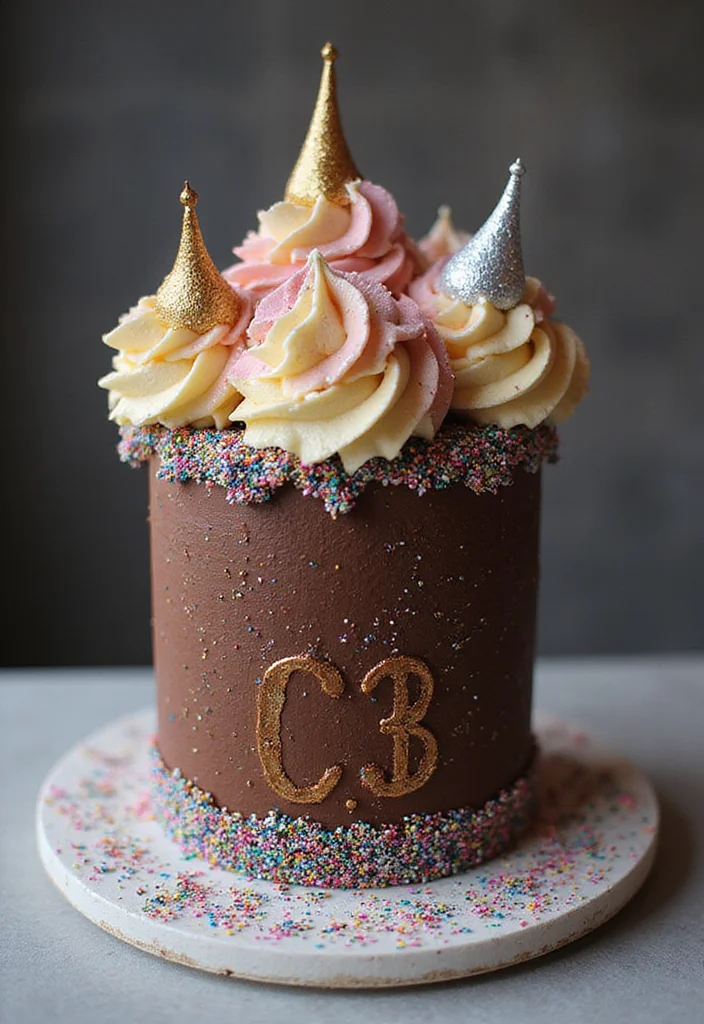 Discover 15 Stunning Moana Cake Designs That Will Leave Everyone in Awe! - 8. Tamatoa’s Glittering Cake