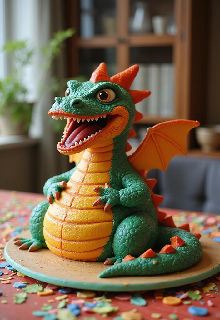 The 10 Funniest Cake Decorating Stories You'll Ever Read (Grab Some Tissue!) - 1. The Birthday Cake That Became a Monster
