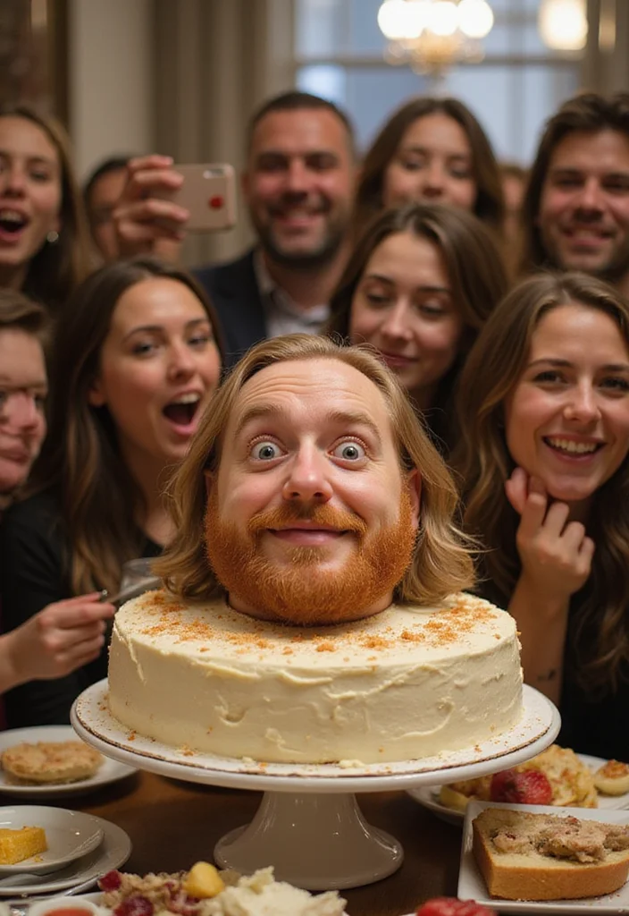 The 10 Funniest Cake Decorating Stories You'll Ever Read (Grab Some Tissue!) - 6. The Cake That Lost Its Face