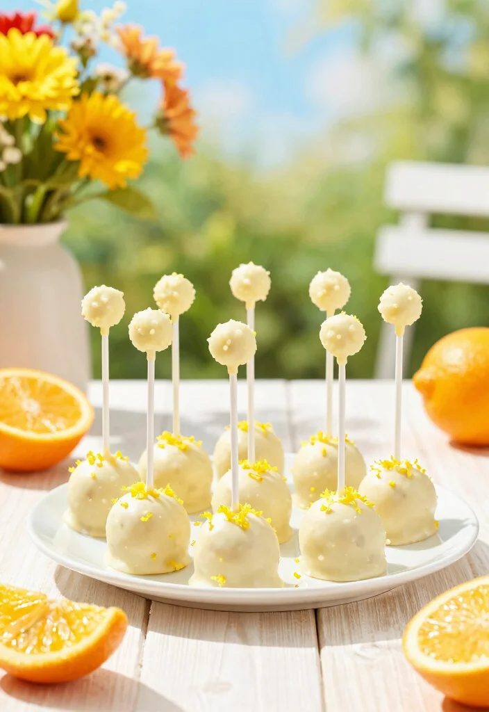 15 Cake Pops Rezepte Ideen Einfach Und Lecker - 15. Zitrus-Cake Pops 1