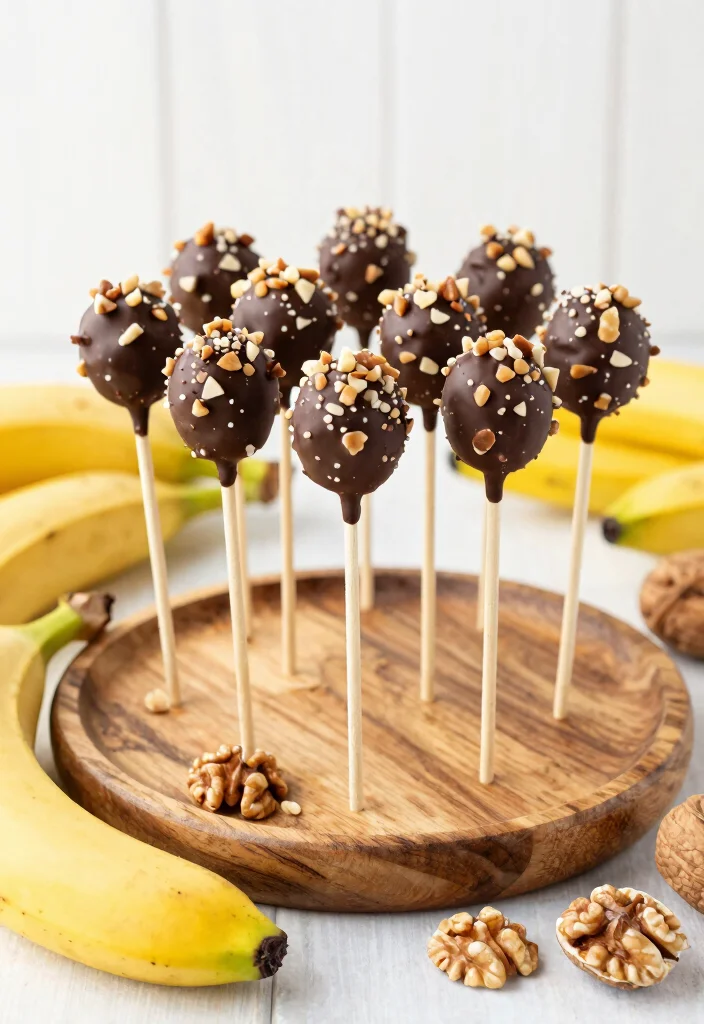 15 Cake Pops Rezepte Ideen Einfach Und Lecker - 3. Bananen-Nuss-Cake Pops 1