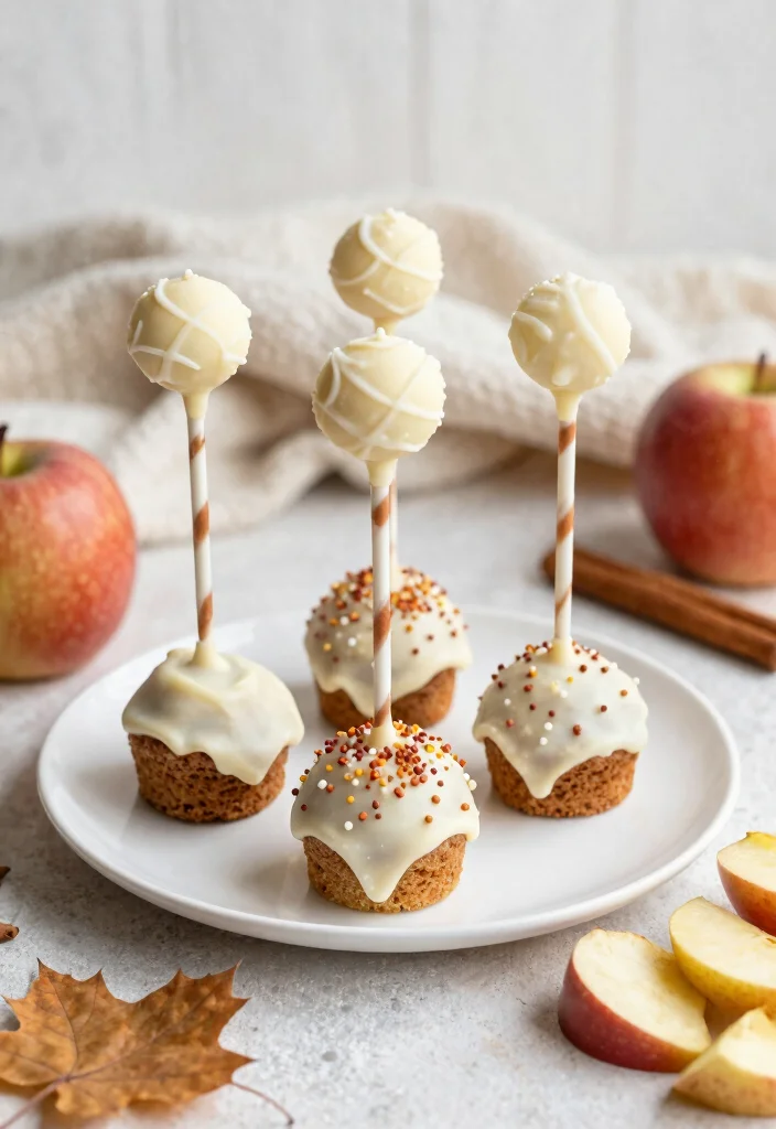 15 Cake Pops Rezepte Ideen Einfach Und Lecker - 7. Apfel-Zimt-Cake Pops 1