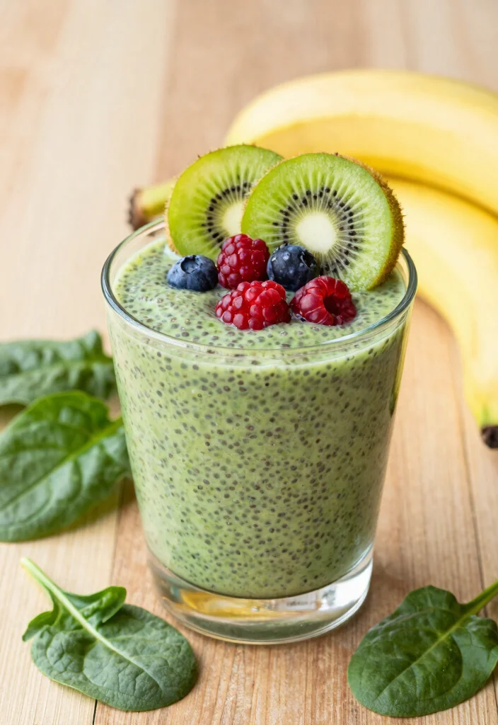 15 Chia Pudding Recette Ideas: Simple Healthy Bowls - 11. Green Smoothie Chia Pudding 1