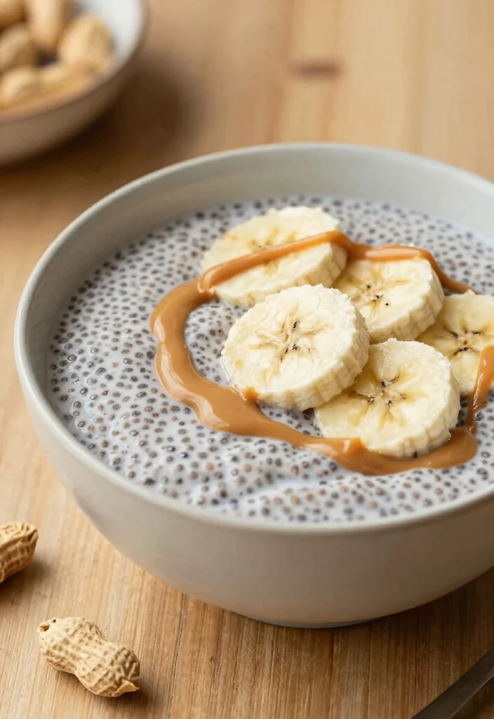 15 Chia Pudding Recette Ideas: Simple Healthy Bowls - 6. Peanut Butter Banana Chia Pudding 1