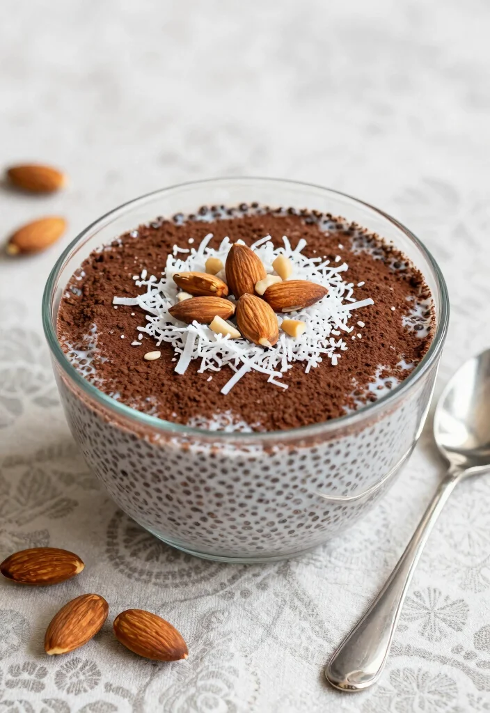 15 Chia Pudding Recette Ideas: Simple Healthy Bowls - 7. Almond Joy Chia Pudding 1