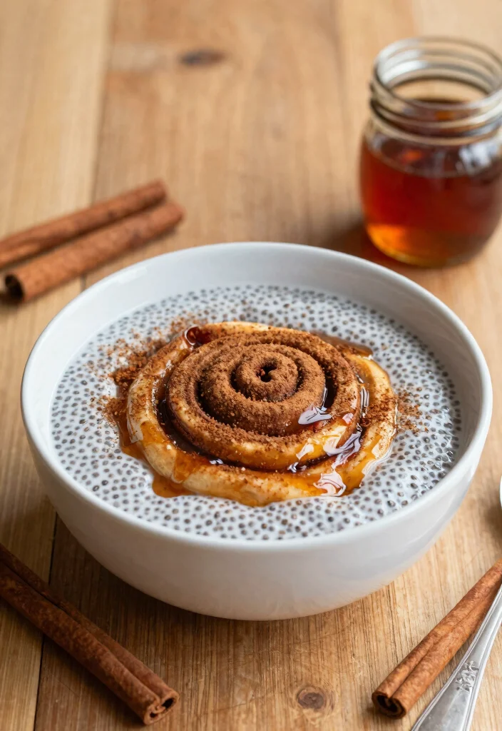 15 Chia Pudding Recette Ideas: Simple Healthy Bowls - 8. Cinnamon Roll Chia Pudding 1