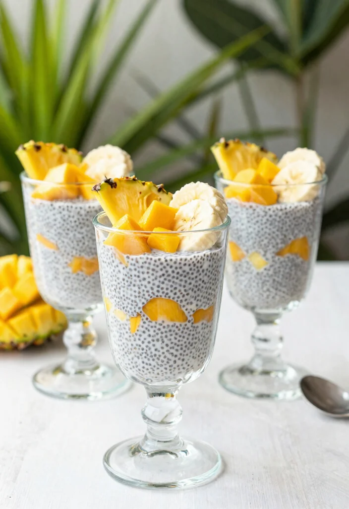 15 Chia Pudding Recette Ideas: Simple Healthy Bowls - 9. Tropical Chia Pudding Parfait 1