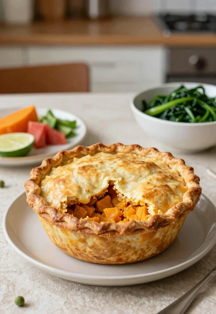15 Hamburger Pot Pie Ideas: Savory Comfort Bake - 11. Sweet Potato Hamburger Pot Pie 1