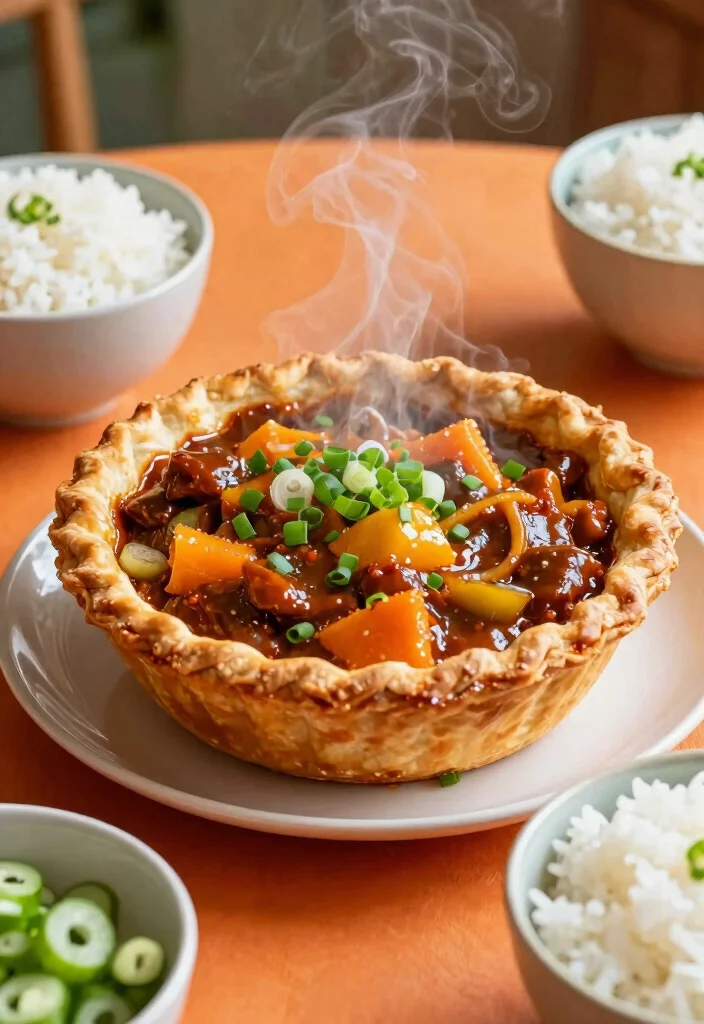 15 Hamburger Pot Pie Ideas: Savory Comfort Bake - 12. Teriyaki Hamburger Pot Pie 1