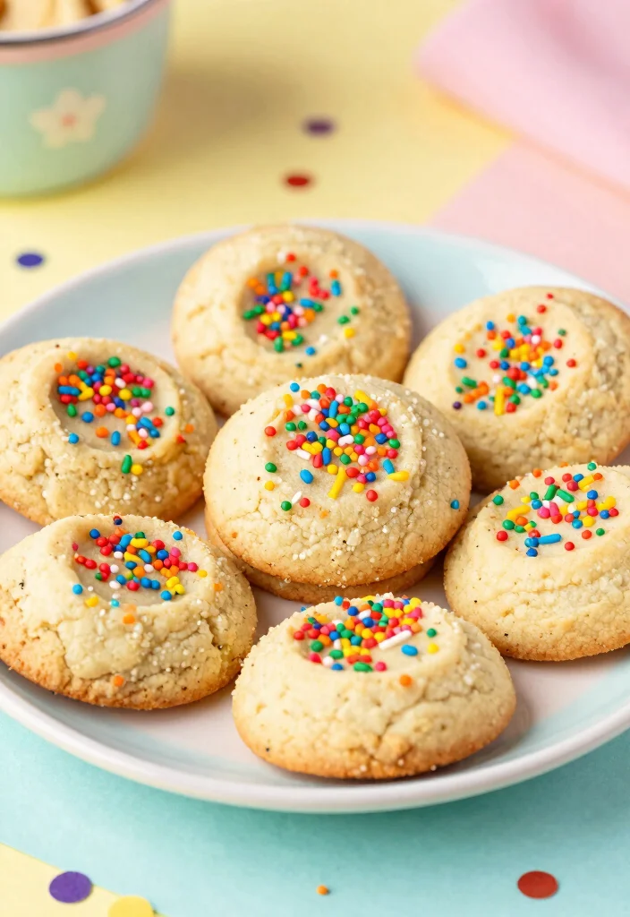 15 Irresistible Vanilla Pudding Chocolate Chip Cookie Ideas - 14. Funfetti Vanilla Pudding Cookies 1