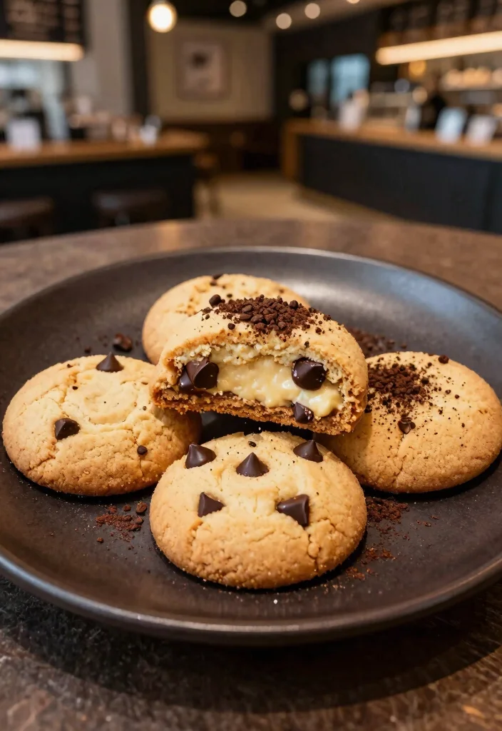 15 Irresistible Vanilla Pudding Chocolate Chip Cookie Ideas - 15. Espresso Vanilla Pudding Cookies 1