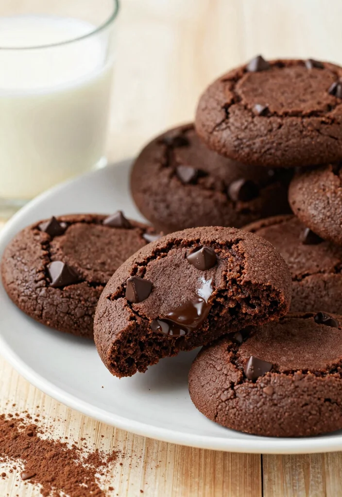 15 Irresistible Vanilla Pudding Chocolate Chip Cookie Ideas - 3. Double Chocolate Vanilla Pudding Cookies 1