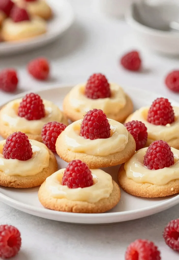 15 Irresistible Vanilla Pudding Chocolate Chip Cookie Ideas - 7. Raspberry Vanilla Pudding Cookies 1