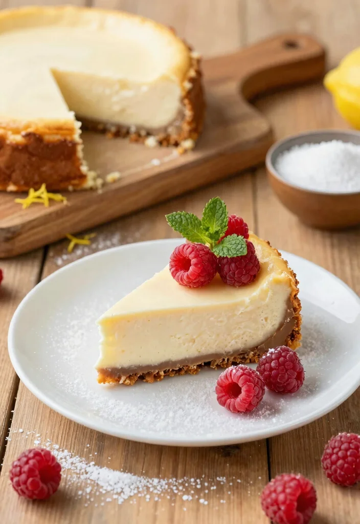 15 Ricotta Cheesecake Recipes: Light Italian Style Cakes - 1. Classic Light Ricotta Cheesecake 1