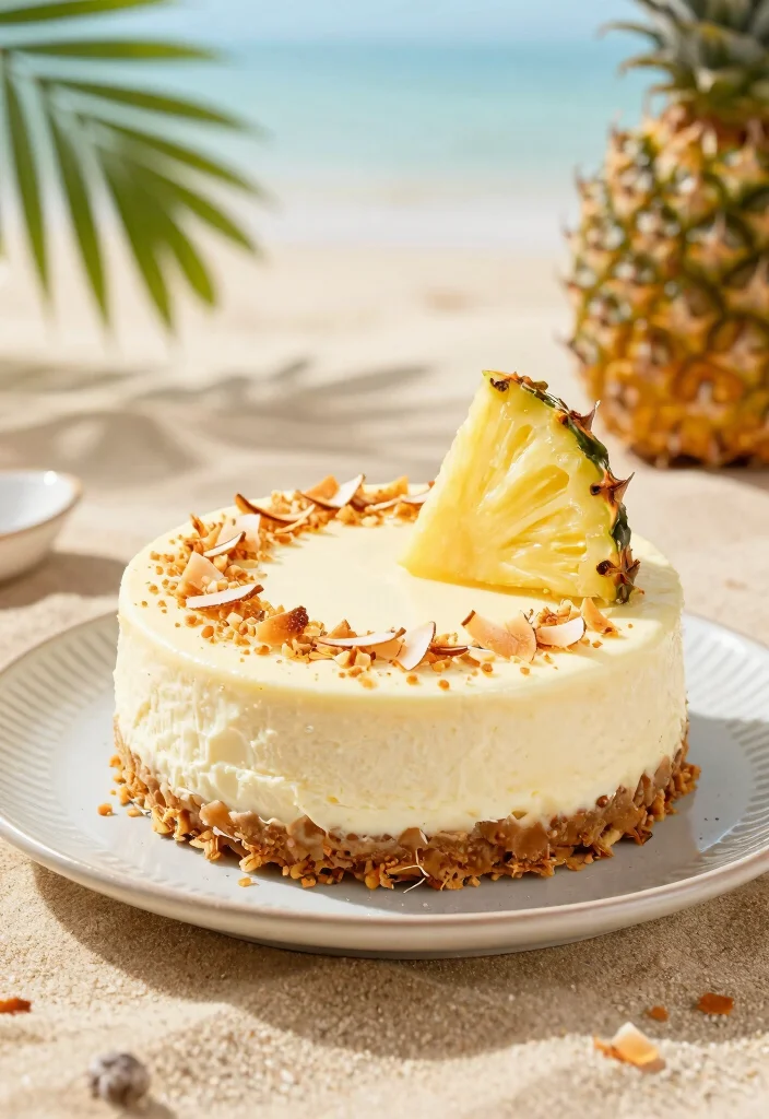 15 Ricotta Cheesecake Recipes: Light Italian Style Cakes - 14. Coconut Ricotta Cheesecake 1