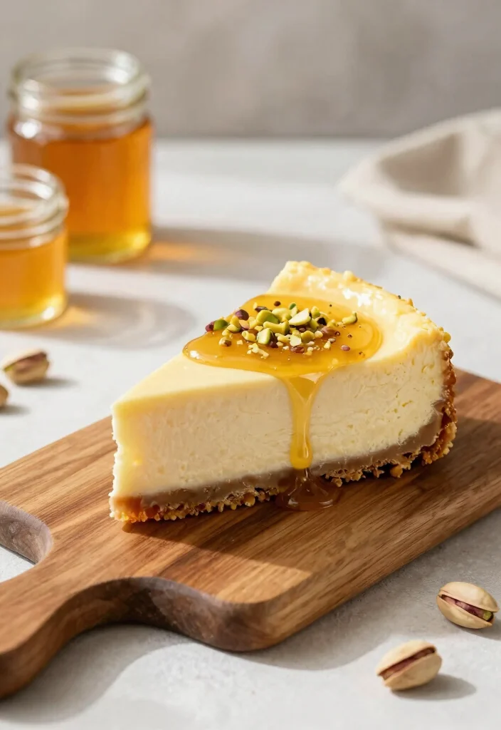 15 Ricotta Cheesecake Recipes: Light Italian Style Cakes - 4. Honey Ricotta Cheesecake 1