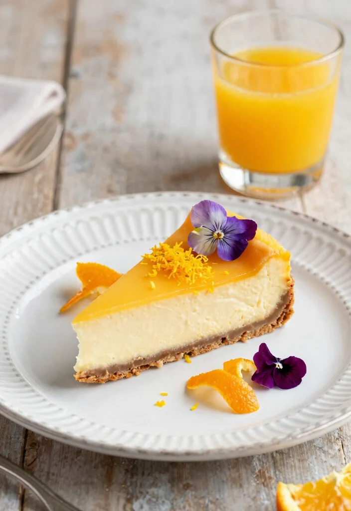 15 Ricotta Cheesecake Recipes: Light Italian Style Cakes - 7. Orange Blossom Ricotta Cheesecake 1