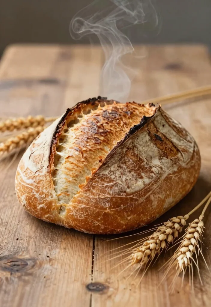 15 Sourdough Bread Art Ideas: Beautiful Scoring Designs - 10. Waves of Grain 1