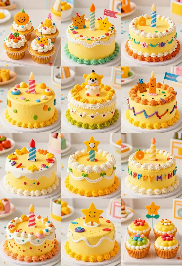 15 Yellow Bento Cake Ideas: Bright, Minimal, Cute Style - Conclusion 1