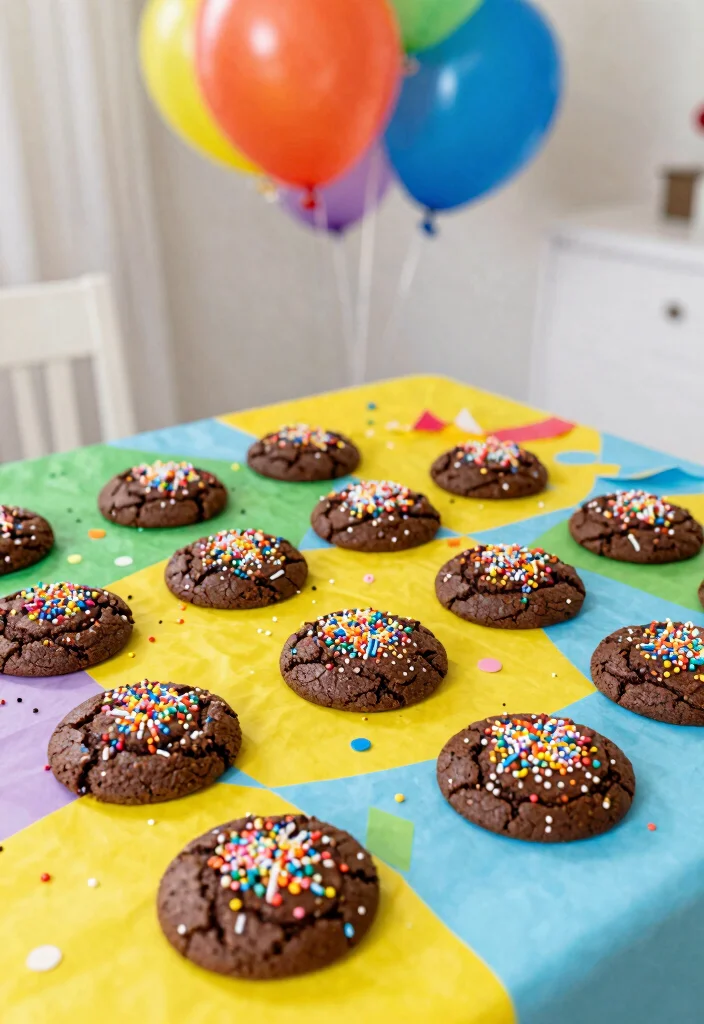 16 Brownie Mix Cookies Boxed Ideas Easy Upgrades - 13. Party-Ready Funfetti Brownie Cookies 1