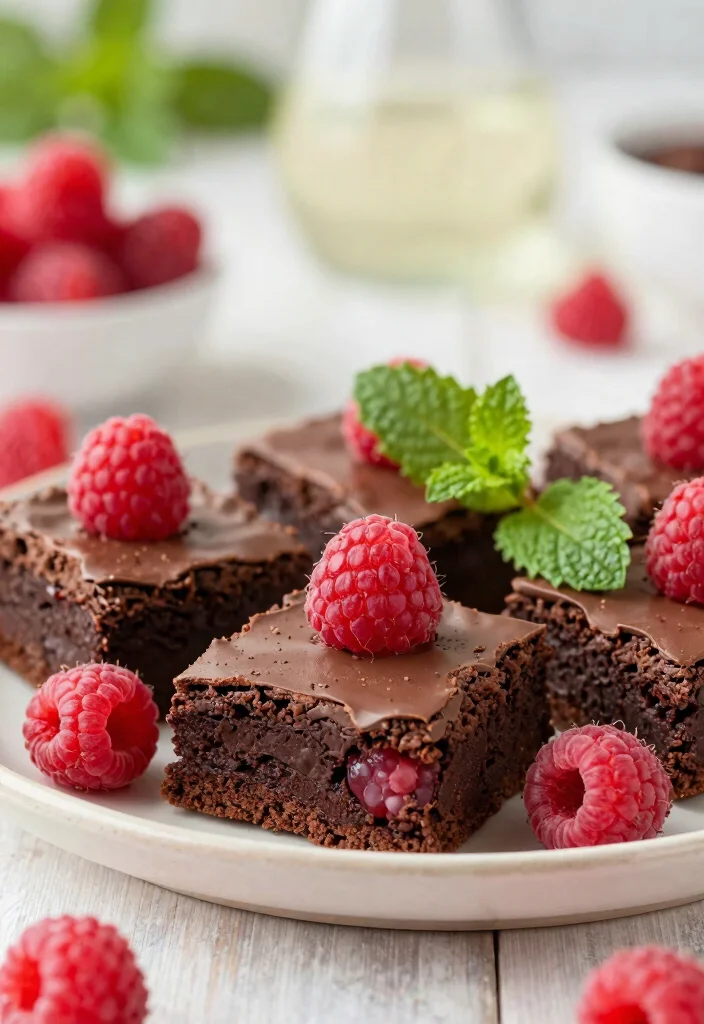 16 Brownie Mix Cookies Boxed Ideas Easy Upgrades - 16. Raspberry Chocolate Brownie Cookies 1