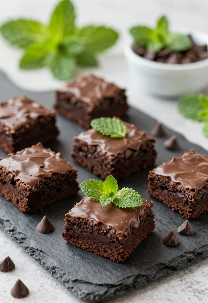 16 Brownie Mix Cookies Boxed Ideas Easy Upgrades - 3. Mint Chocolate Dreams 1