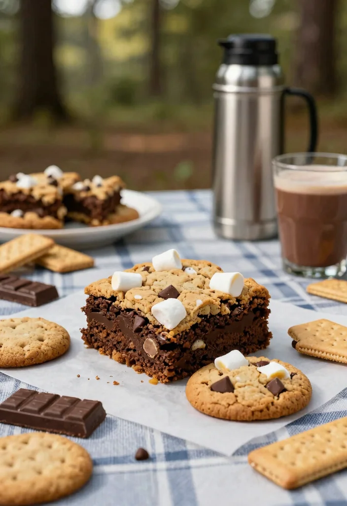 16 Brownie Mix Cookies Boxed Ideas Easy Upgrades - 4. S'mores Brownie Cookies 1
