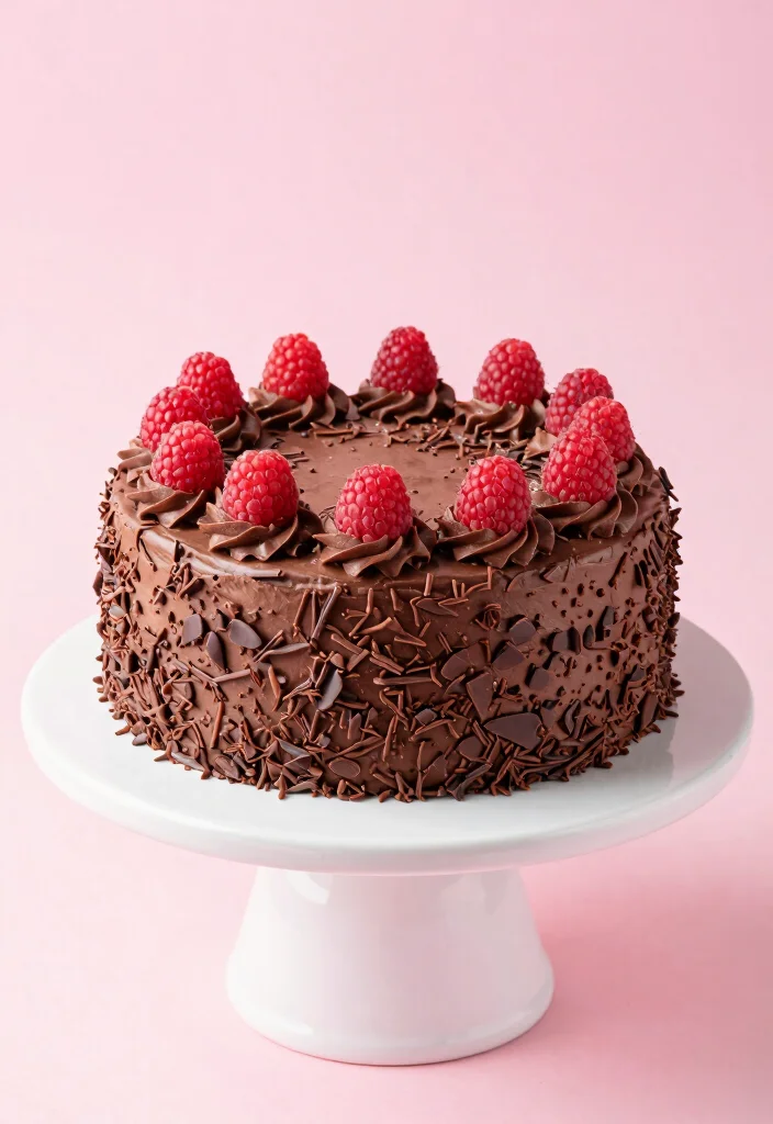 16 Chocolate Frosting for Cake Ideas for a Smooth, Rich Finish - 12. Chocolate Raspberry Frosting 1