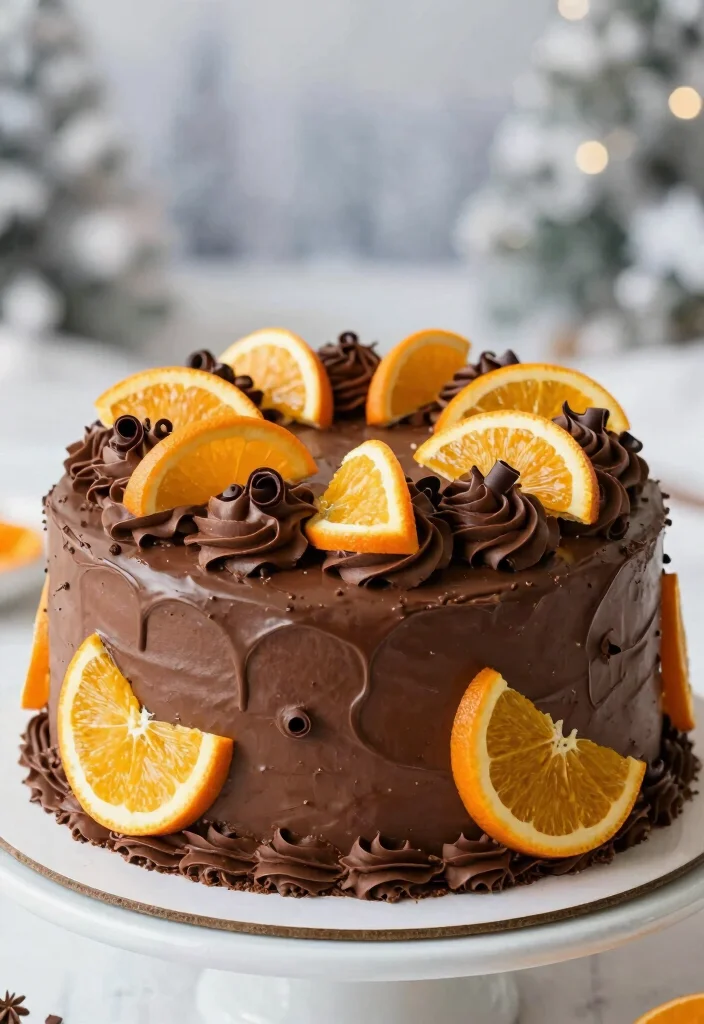 16 Chocolate Frosting for Cake Ideas for a Smooth, Rich Finish - 13. Chocolate Orange Frosting 1