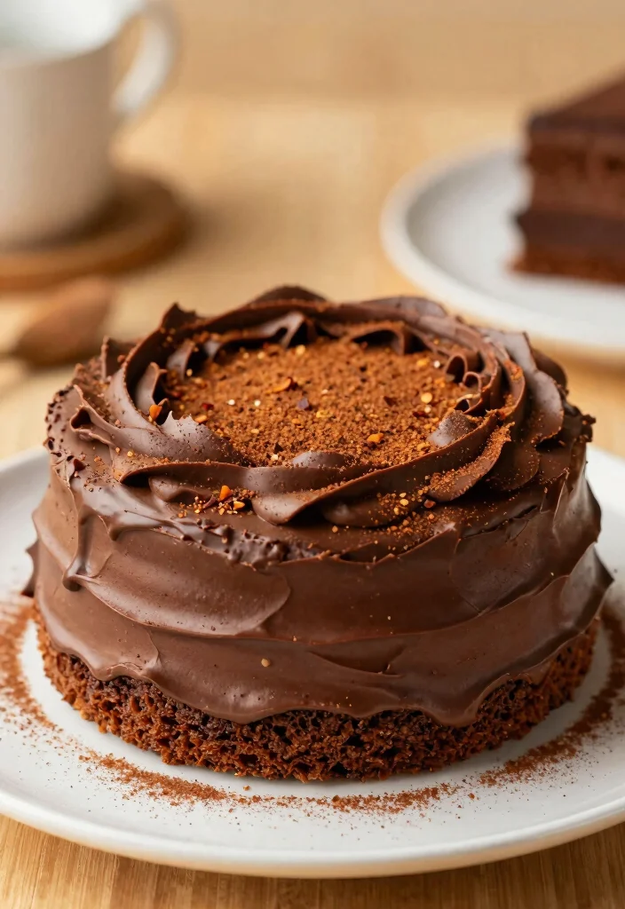 16 Chocolate Frosting for Cake Ideas for a Smooth, Rich Finish - 16. Spicy Chocolate Frosting 1