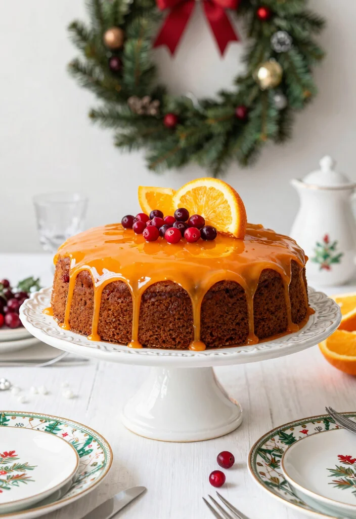 16 Christmas Coffee Cake Ideas: Warm Sweet Morning Treats - 2. Festive Cranberry Orange Coffee Cake 1