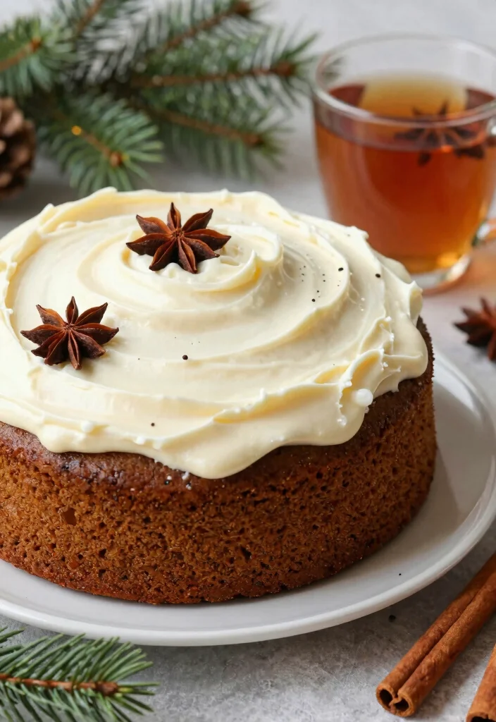 16 Christmas Coffee Cake Ideas: Warm Sweet Morning Treats - 4. Gingerbread Coffee Cake 1