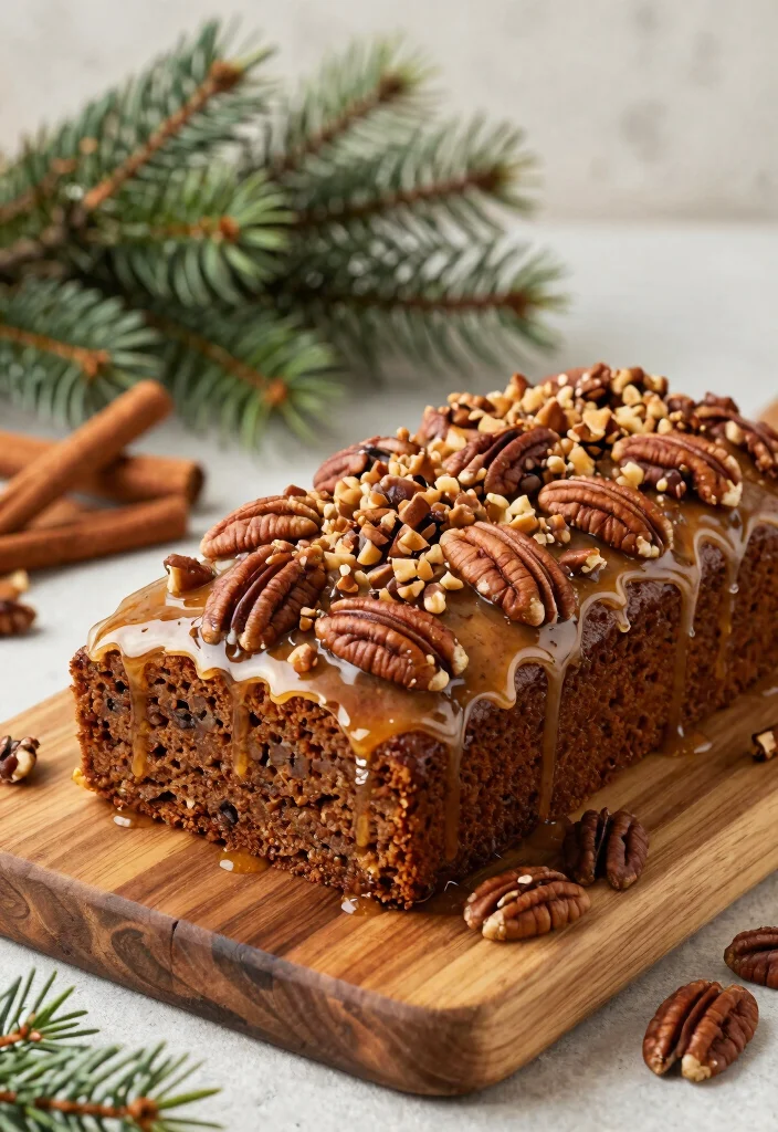 16 Christmas Coffee Cake Ideas: Warm Sweet Morning Treats - 5. Maple Pecan Coffee Cake 1