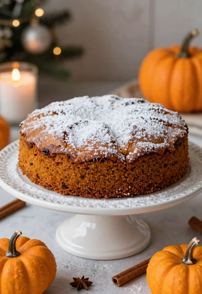 16 Christmas Coffee Cake Ideas: Warm Sweet Morning Treats - 9. Pumpkin Spice Coffee Cake 1