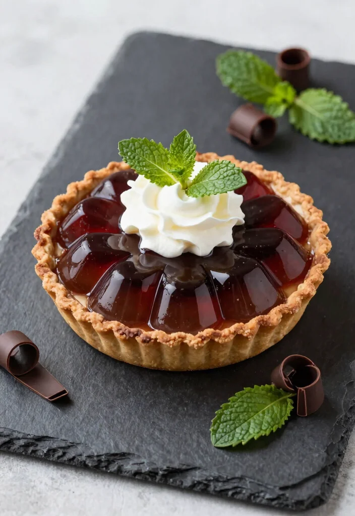 16 Jello Pudding Pie Recipes: Creamy No-Bake Treats - 7. Mint Chocolate Jello Pudding Pie 1