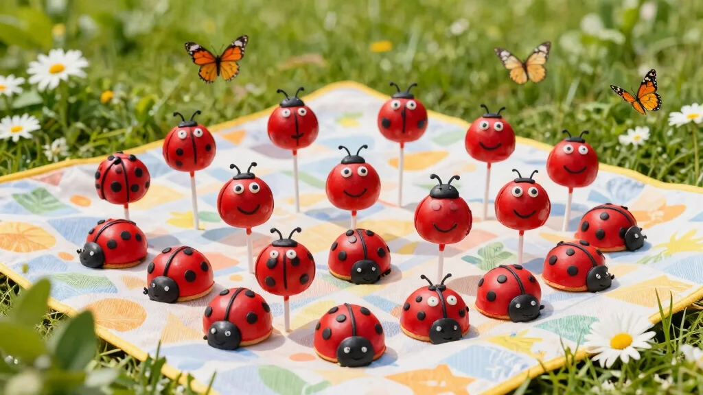 16 Ladybug Cake Pops Ideas: Cute Cartoon Treats